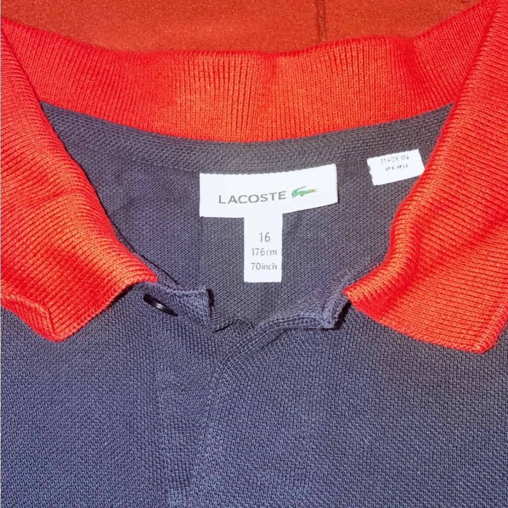 Lacoste Boys polo shirt in EUC‼️🚨OFFERS WELCOME🚨 - Picture 3 of 3